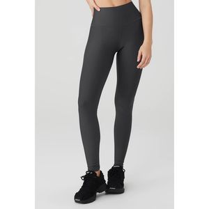 Alo Yoga Airlift High-Waist Leggings XXS Anthracite NWT